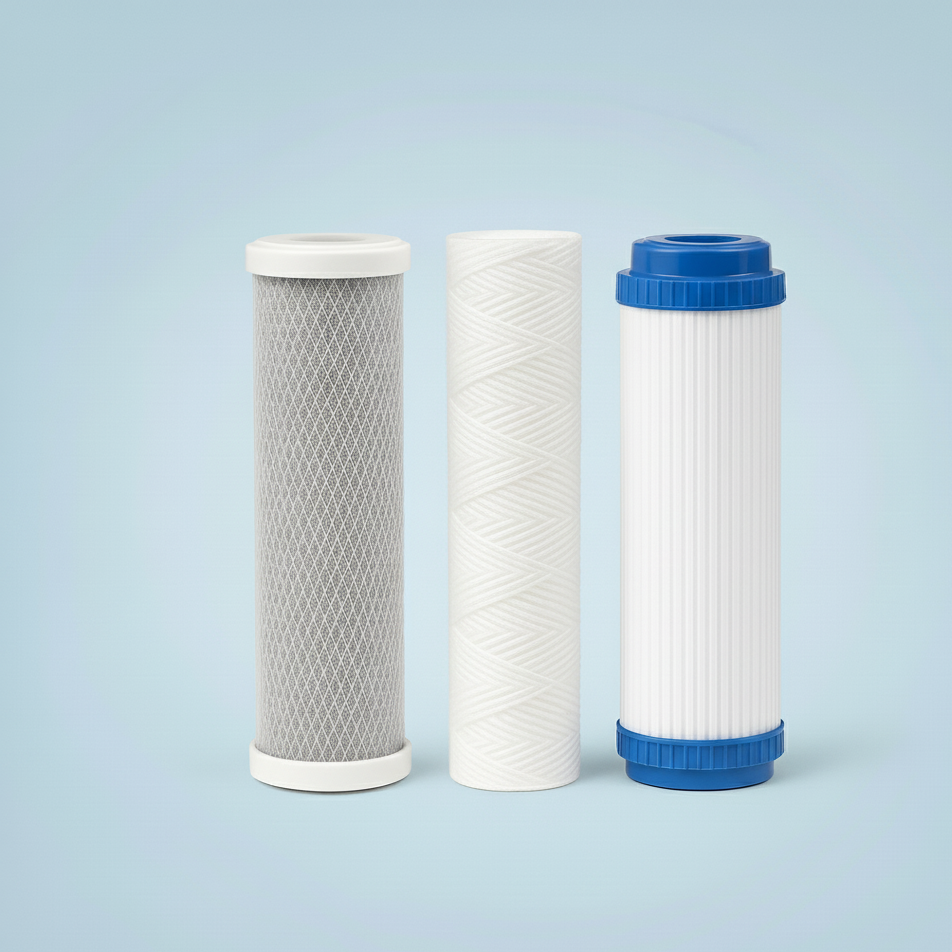 Filters for water filtration systems Triopure & Duopure