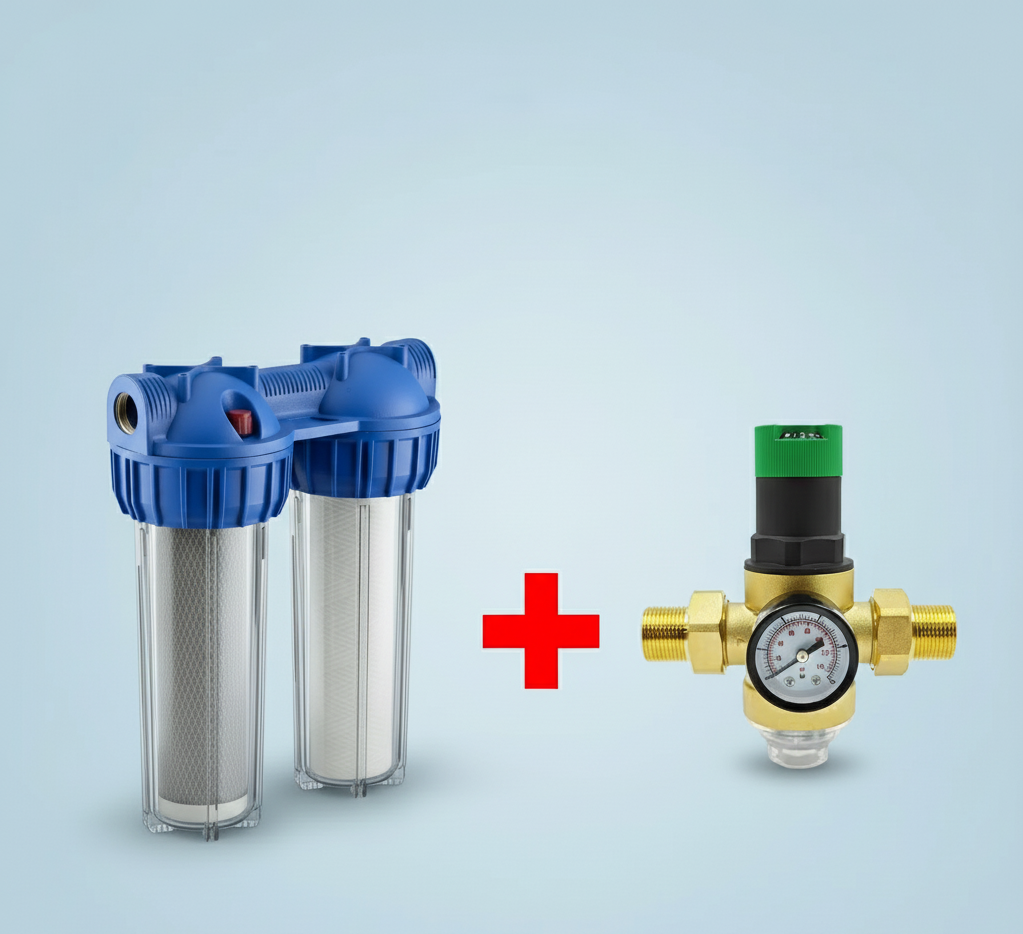 Purifio Duopure + Pressure regulator