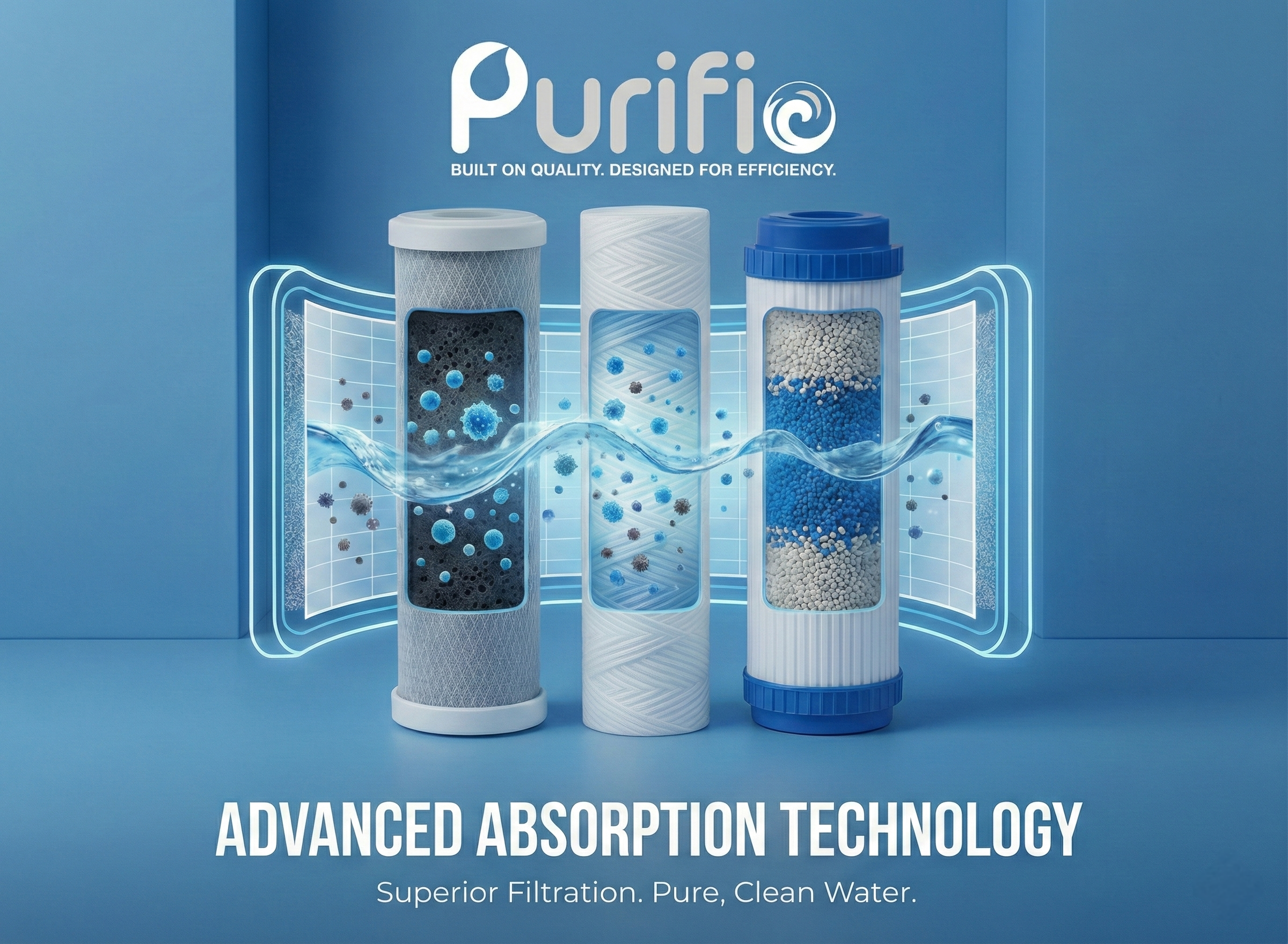 Purifio Cartridges (Pack of 3 - CTO/PS/UDF)