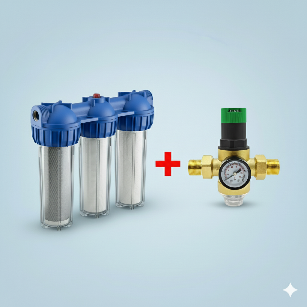 Triopure kit + Regulator pressure